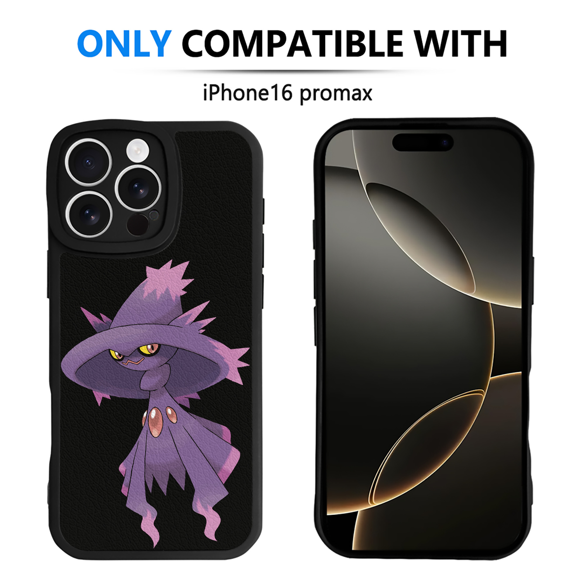 （画像用） ポケットモンスター Pokémon 【iPhone 16シリーズ対応】シリコンスマホケース（レザー調） 材質：シリコン